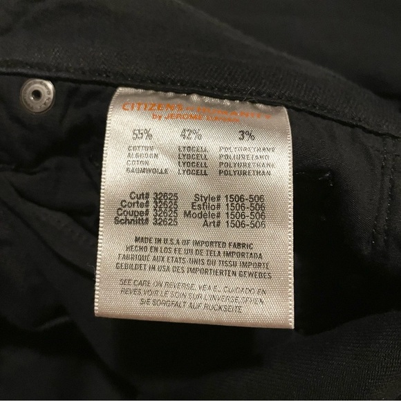 Citizens Of Humanity Black Jeans Women’s Size 24 - Picture 11 of 16